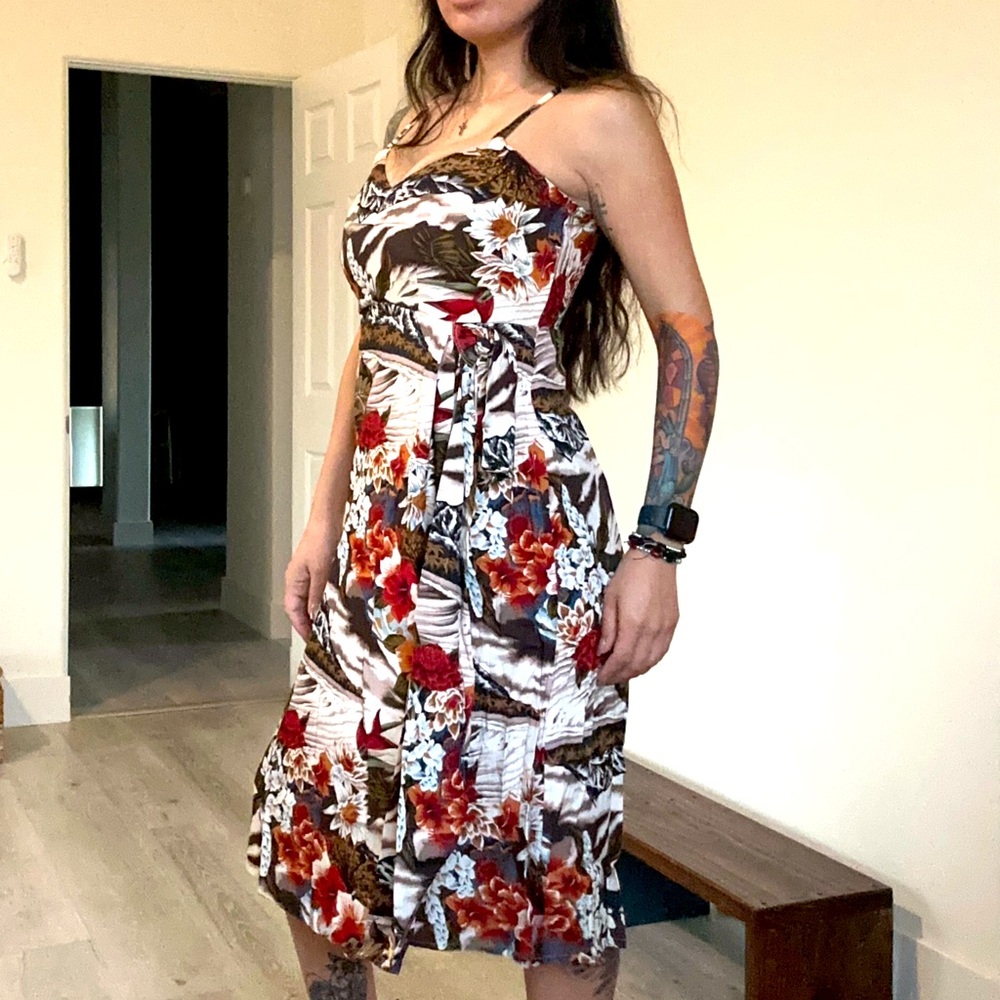 Sarong dress. Vintage reproduction.